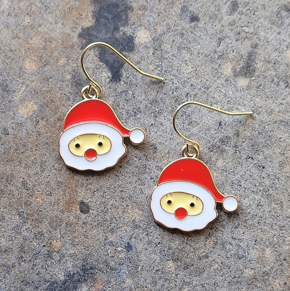 Jewelry - Santa Holiday Earrings